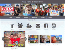 Tablet Screenshot of grayrec.com